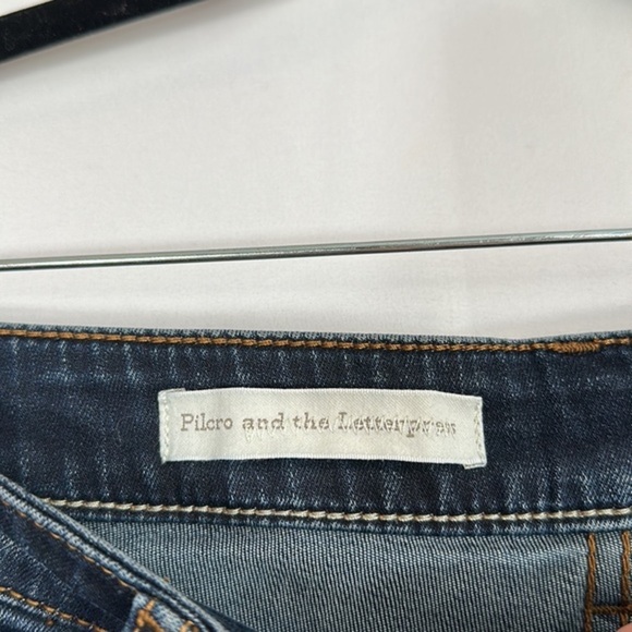 Pilcro and the Letterpress Dark Blue Skinny Jeans - Picture 6 of 10